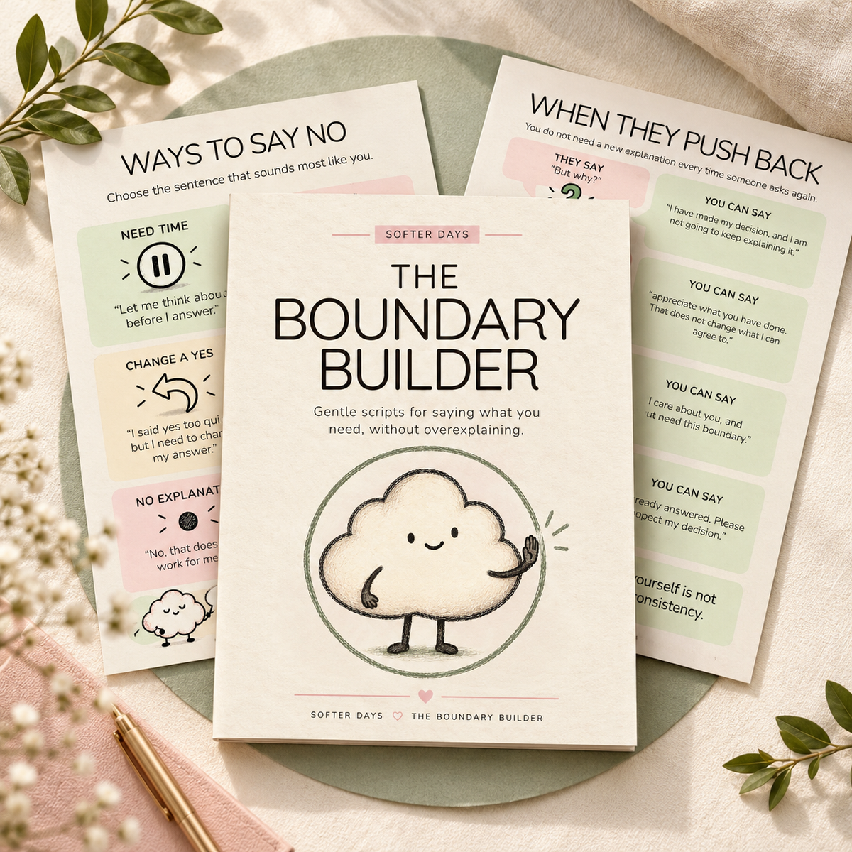 realistic printable stack featuring the cover and limited interior previews.